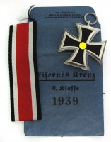 Eisernes Kreuz 2. Klassse 1939 mit Tüte Wächtler Lange MINT Condition Eisernes Kreuz 2. Klassse 1939 mit Tüte Wächtler Lange MINT Condition