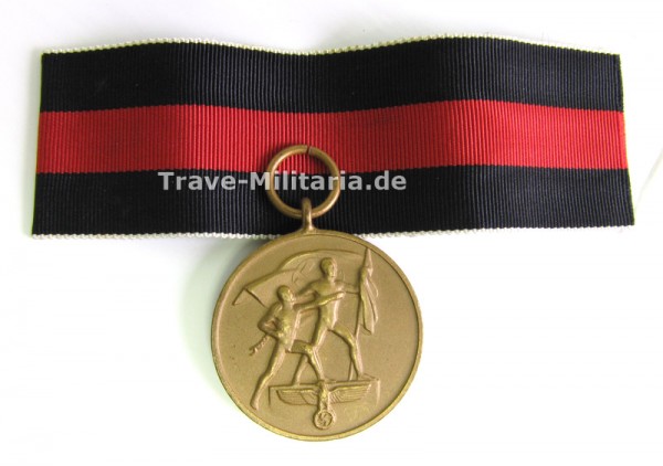 Medaille zur Erinnerung an den 1. Oktober 1938