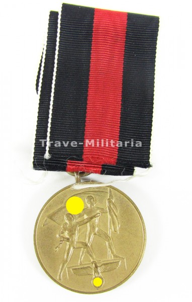 Medaille zur Erinnerung an den 1. Oktober 1938