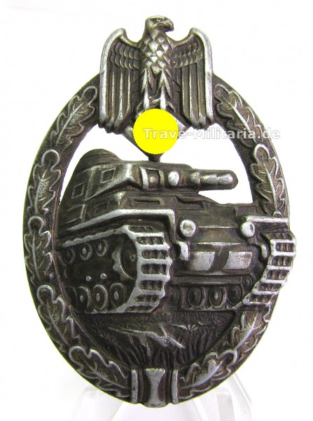 Panzerkampfabzeichen in Bronze Hersteller Assmann
