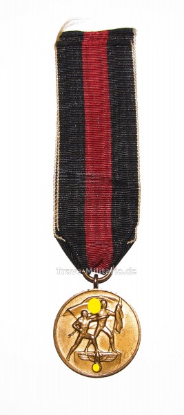 Medaille zur Erinnerung an den 1. Oktober 1938