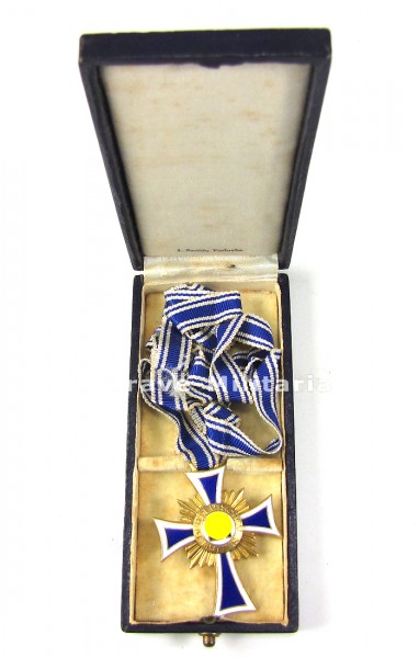 Ehrenkreuz der Deutschen Mutter in Gold im Etui