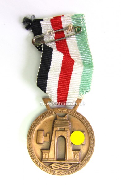Deutsch - Italienische Afrika Feldzugsmedaille Bronze am Band