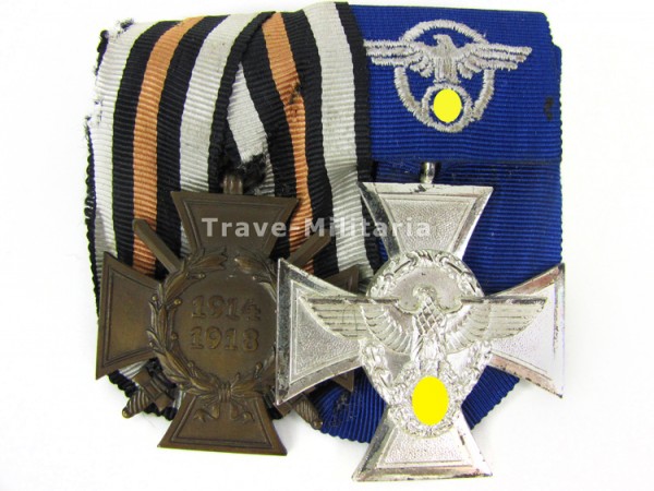 2er Ordenspange eines Polizisten