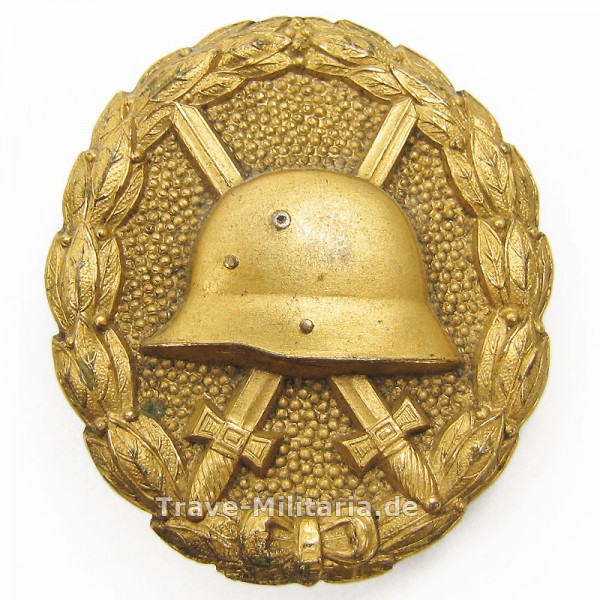 Verwundetenabzeichen in Gold 1918