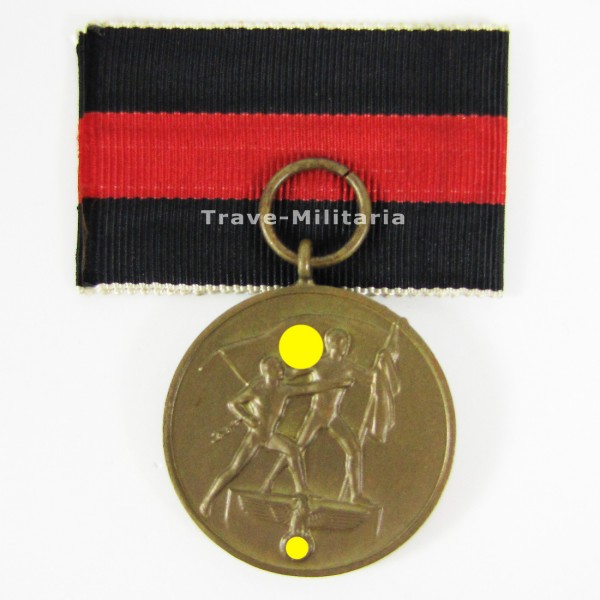 Medaille zur Erinnerung an den 1. Oktober 1938