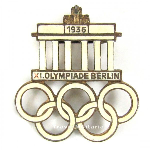 Anstecker XI. Olympiade Berlin 1936