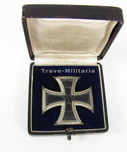 Eisernes Kreuz 1. Klasse 1914 im Etui